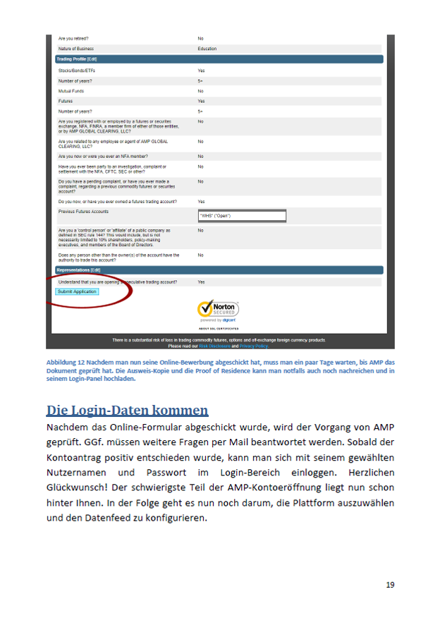 Der AMP Futures Starter Guide ist da! Forex News